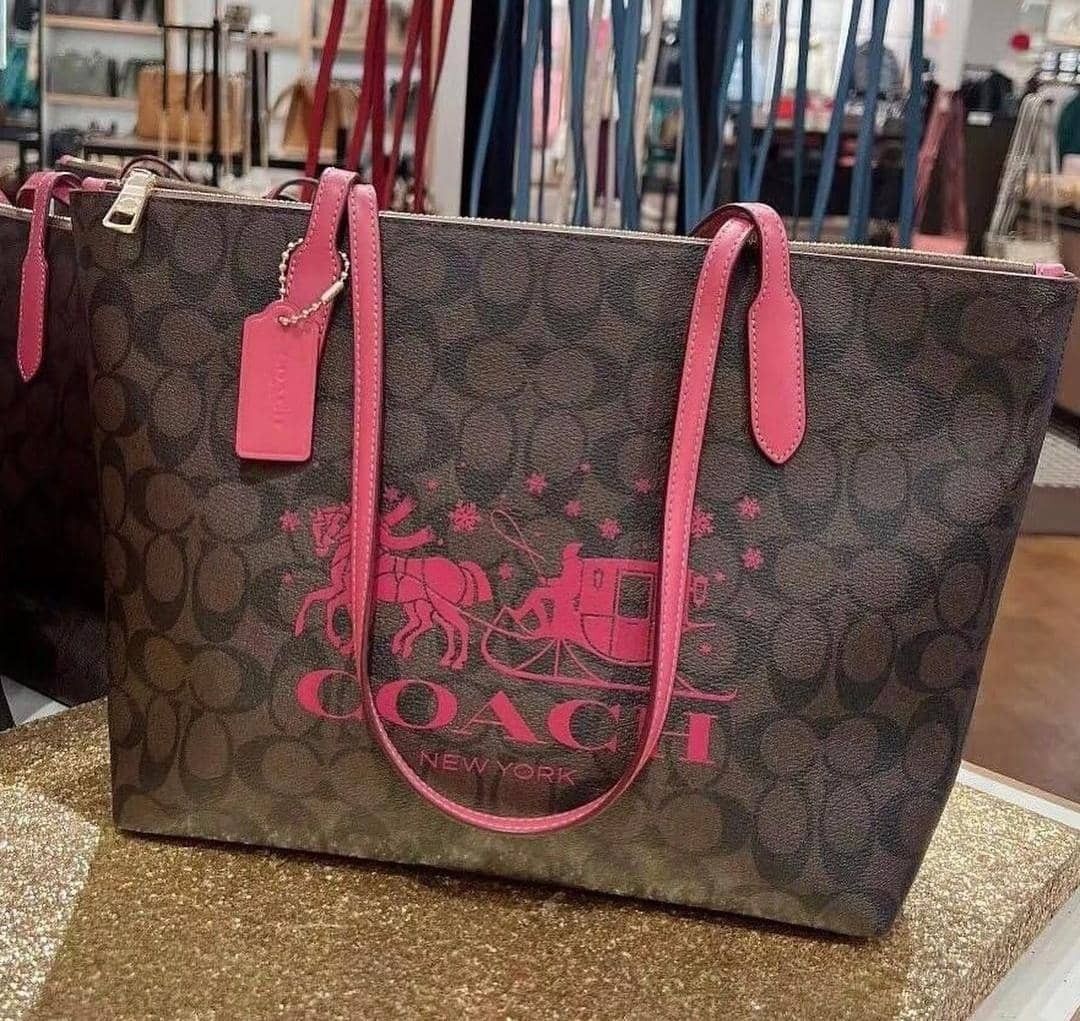 Coach mini discount city tote