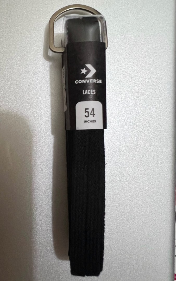 Converse shoe lace 54 inches black Women s Fashion Footwear