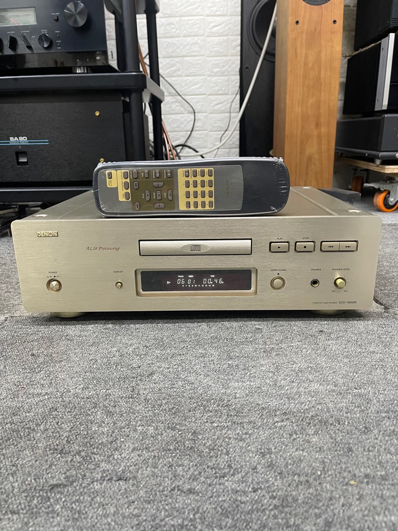 DENON DCD-1650SR 發燒CD機, 音響器材, Soundbar、揚聲器、藍牙喇叭