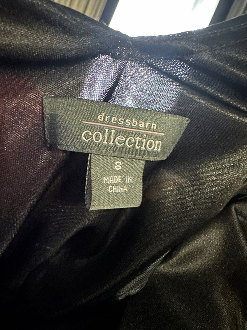 Dressbarn calvin 2025 klein black dress