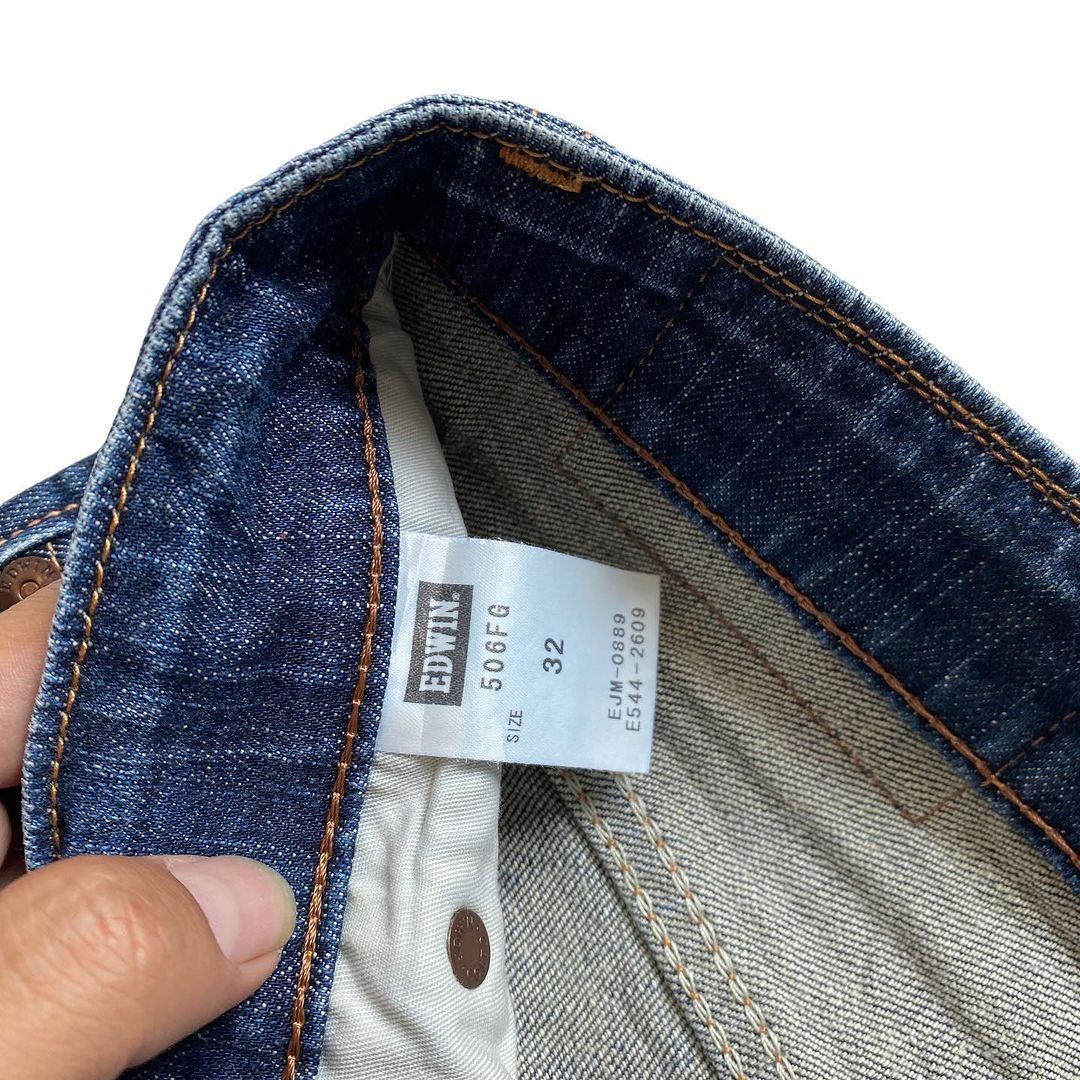 Edwin 506 Slim Fit Original Edwin Celana Jeans 506-37-36 Slim Fit