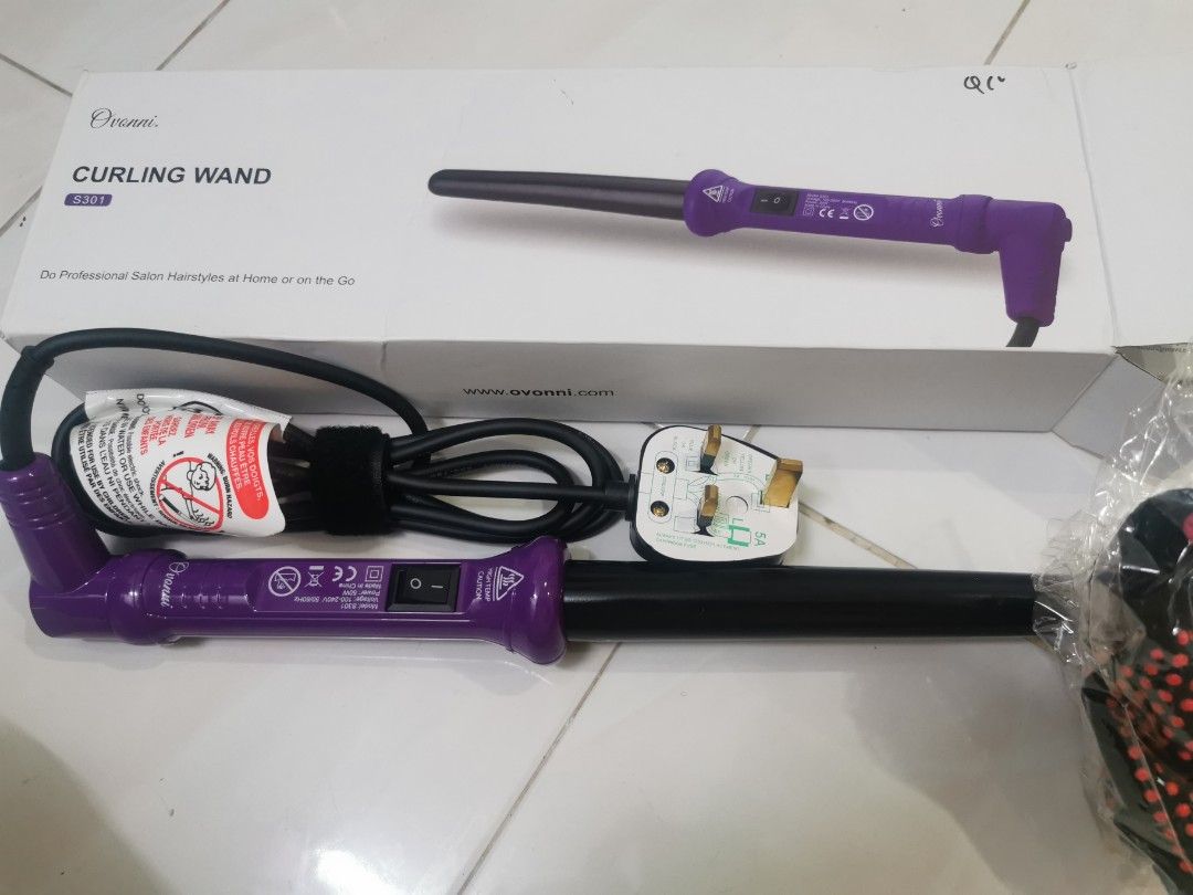 Electric Salon Ceramic Hair Curler Iron Curling Curl Iron