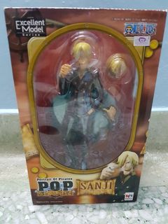 One Piece Used Pop Sanji Strong Edition Figure