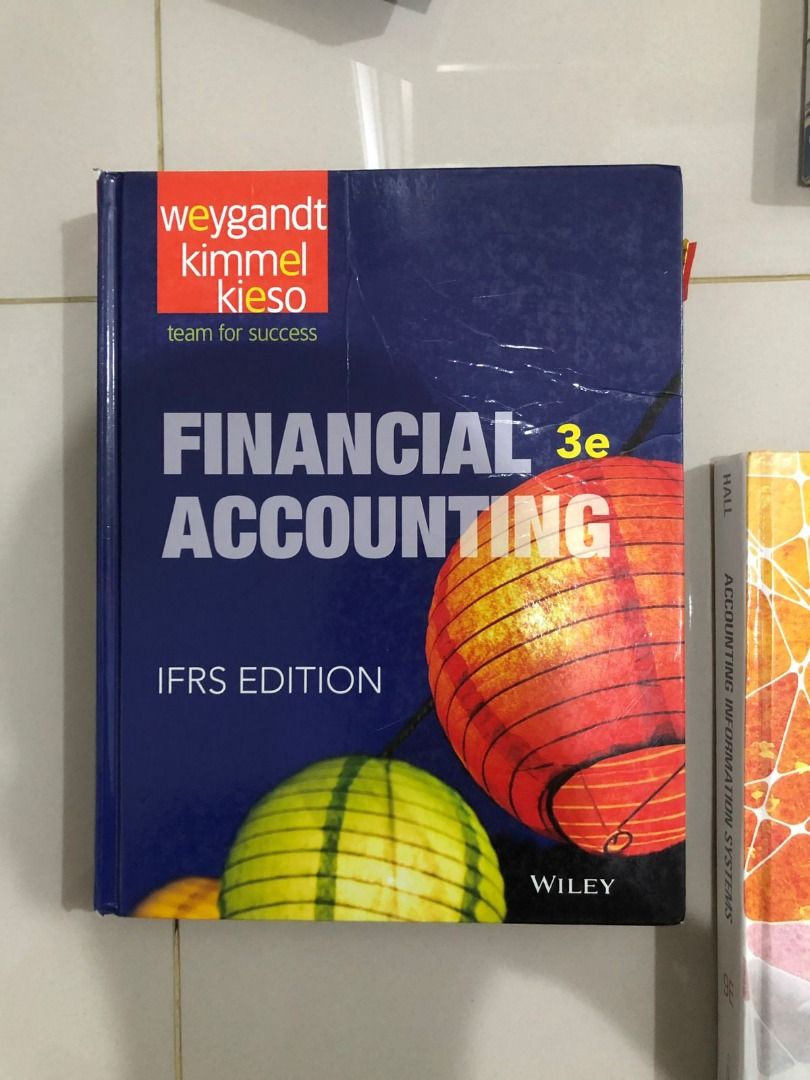 Financial Accounting Wiley IFRS Weygandt Kimmel Kieso, Buku & Alat ...