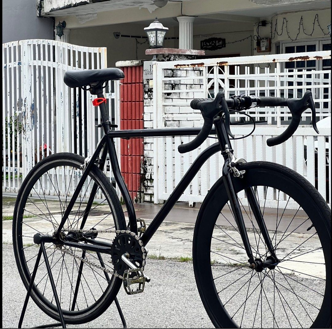 Fixie jadi on sale road bike