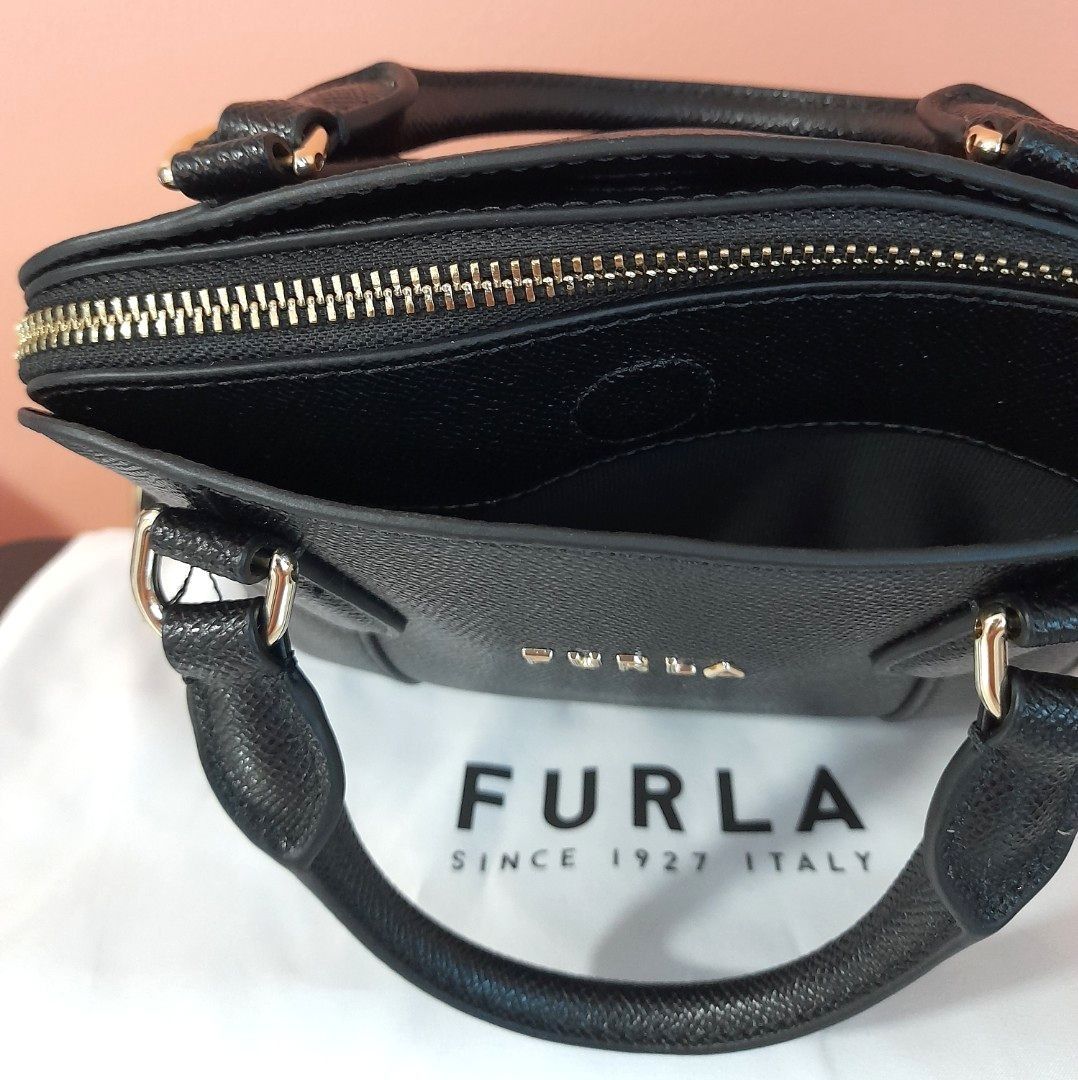 Furla Black Small Handbag