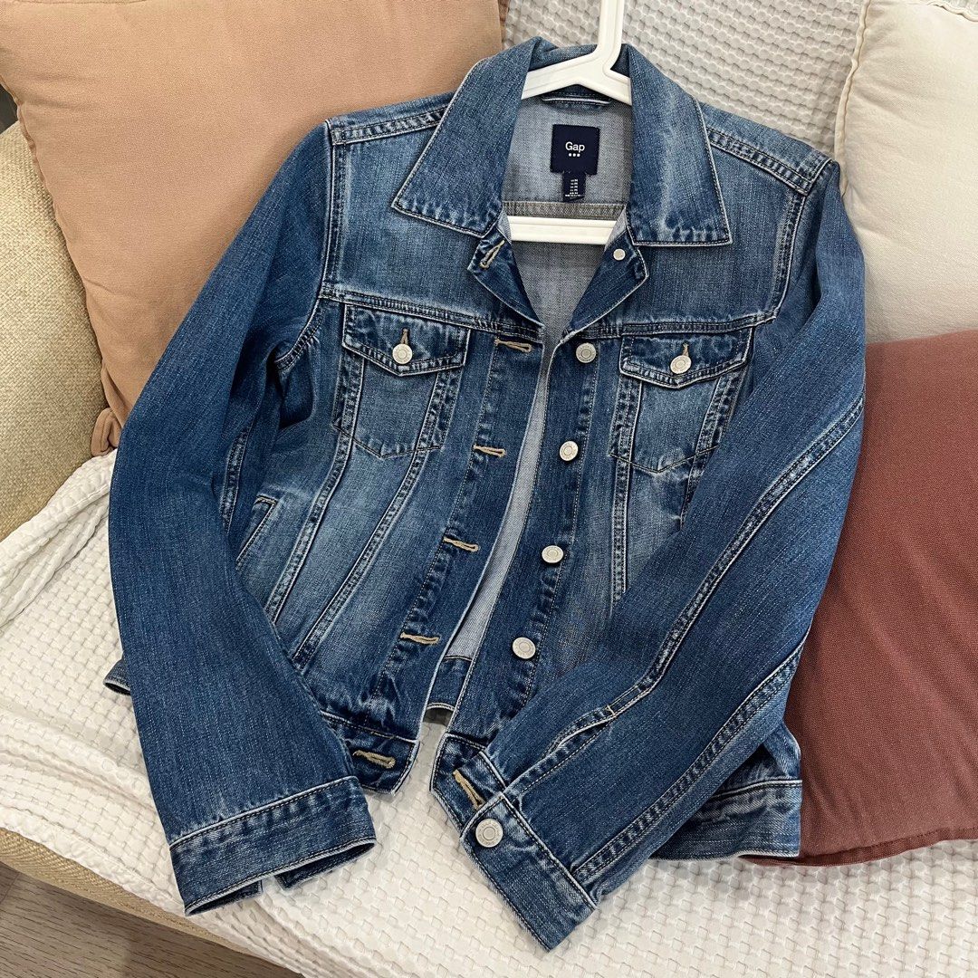 Gap denim hotsell jacket womens