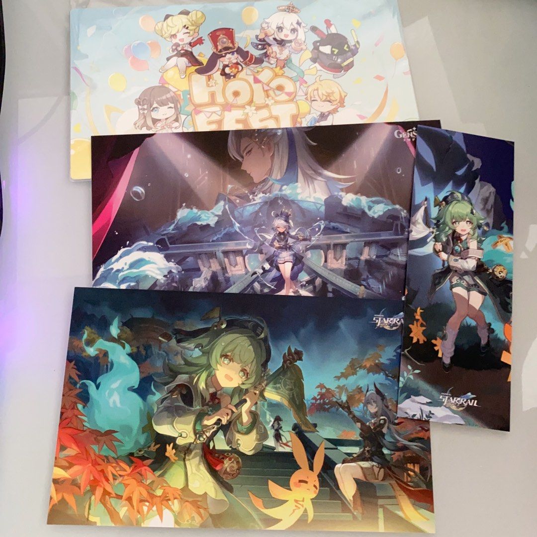 Genshin Impact Honkai Star Rail Cards, Hobbies & Toys, Memorabilia ...