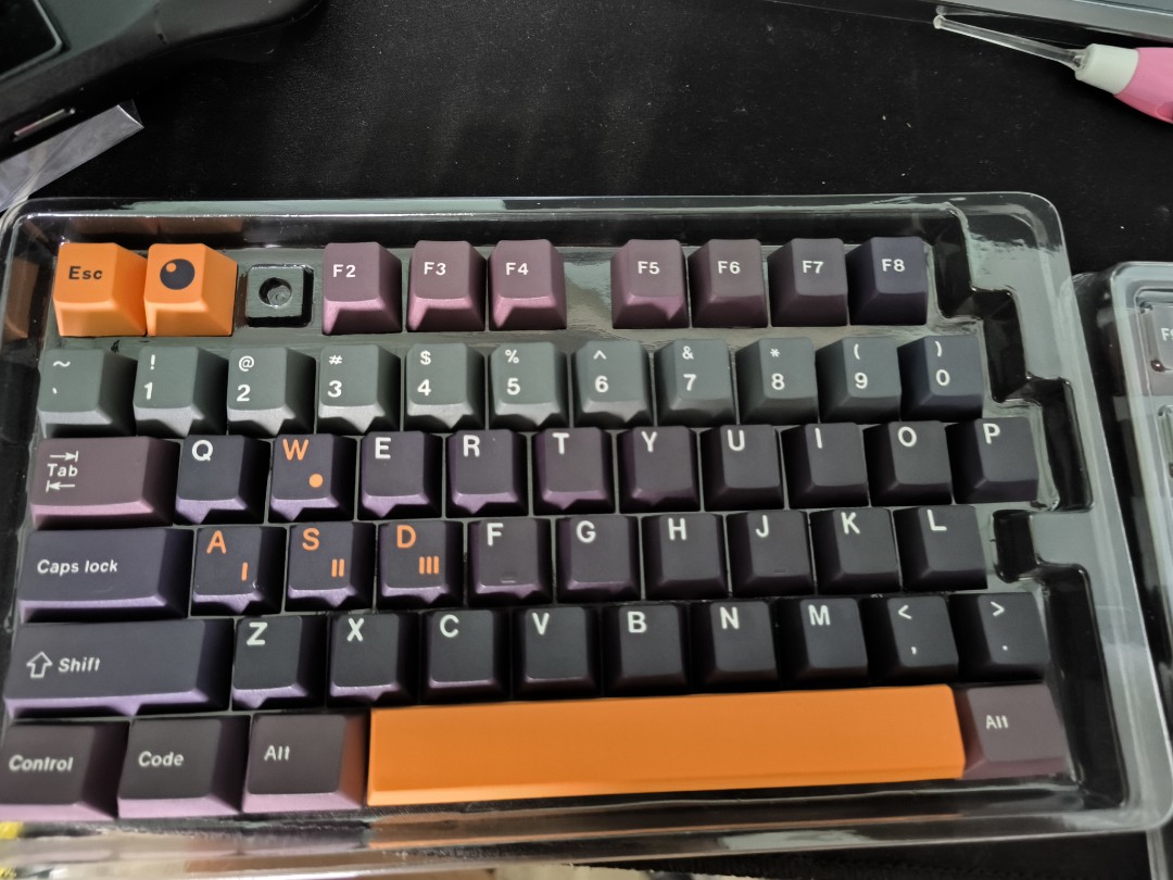 124 Keys Lotus Keycap Set OEM Profile PBT Keycaps Dye Sub Keycap for Cherry  Mx Gateron Kailh Switch Mechanical Keyboard 