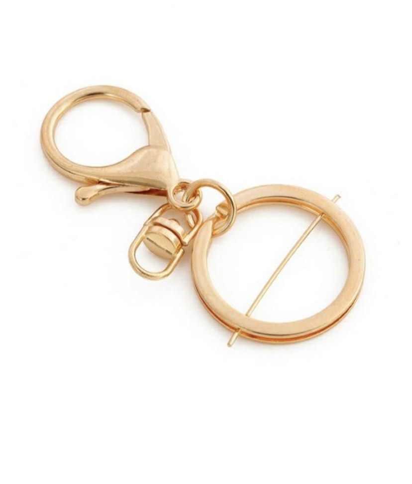 Gold discount key clip