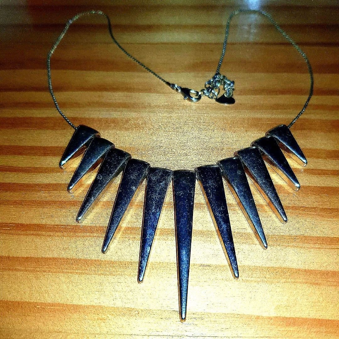 Gold Statement Necklace Women s Fashion Jewelry Organisers