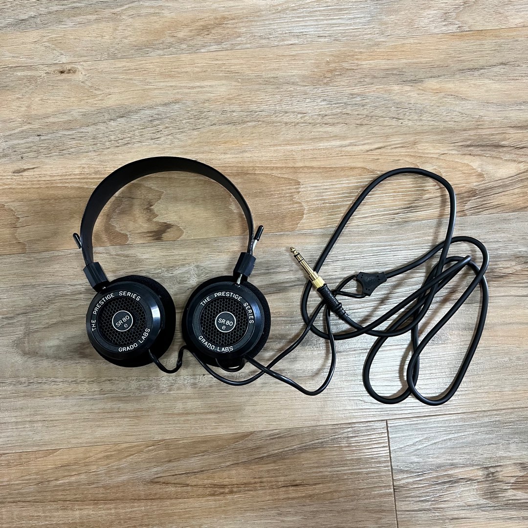 Grado SR80e Prestige Series Wired Open back stereo headphones Audio Headphones Headsets on Carousell
