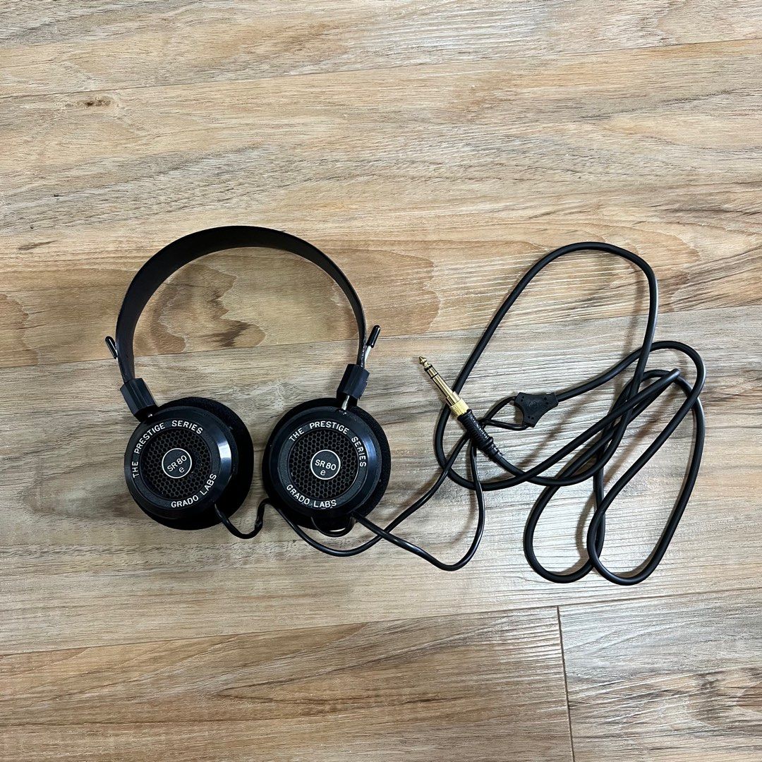Grado SR80e Prestige Series Wired Open back stereo headphones