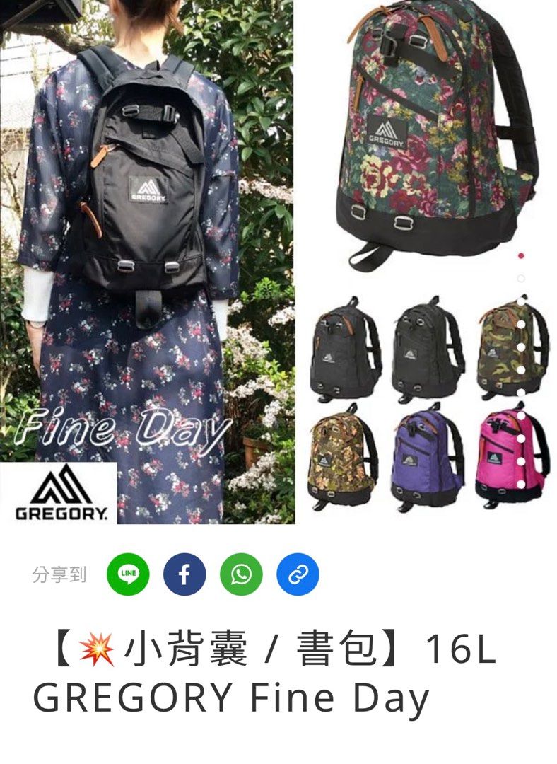 Gregory Fine Day Backpack Carousell