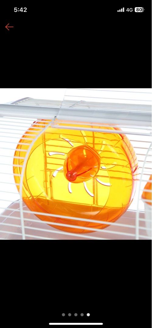 Double qute store hamster cage