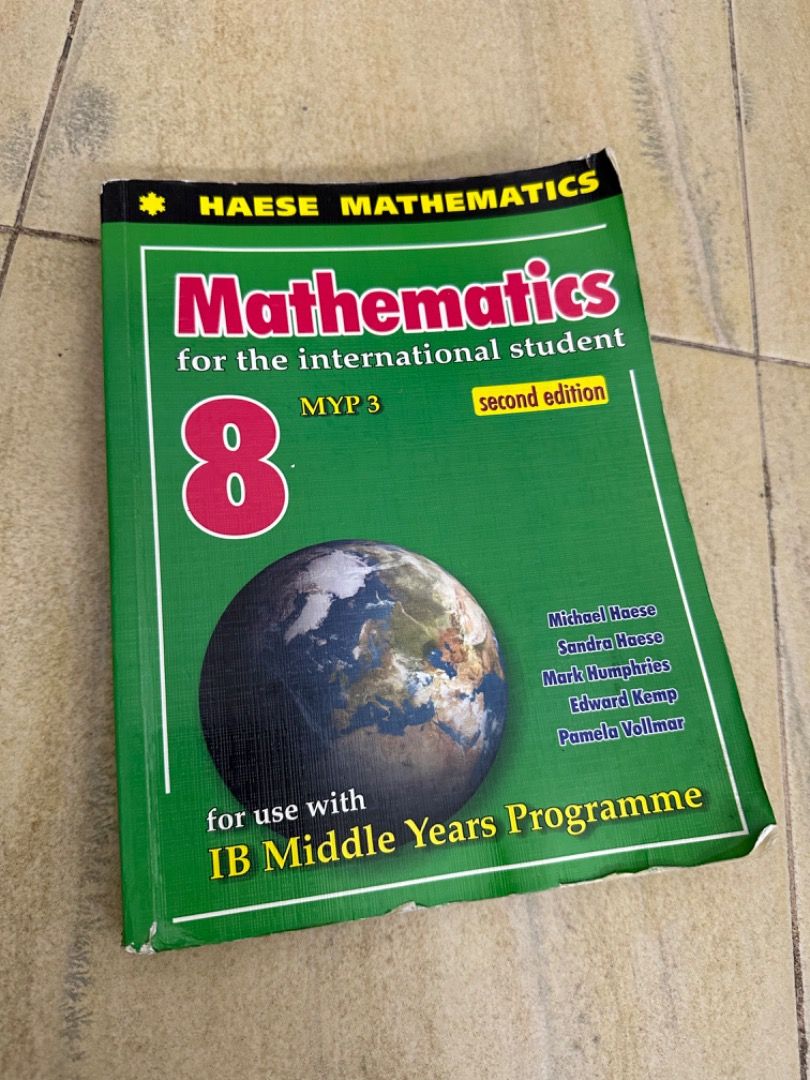 Haese mathematics 8 myp 3 hobbies toys books magazines