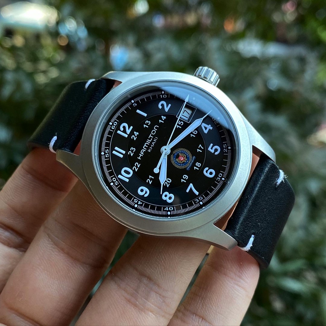 Hamilton Khaki Military SAF Singapore Air Force H684910 Quartz 38mm