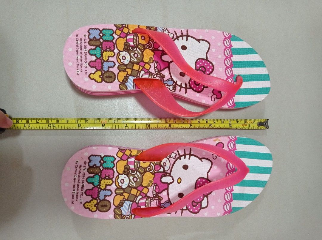Girls clearance kitty slippers