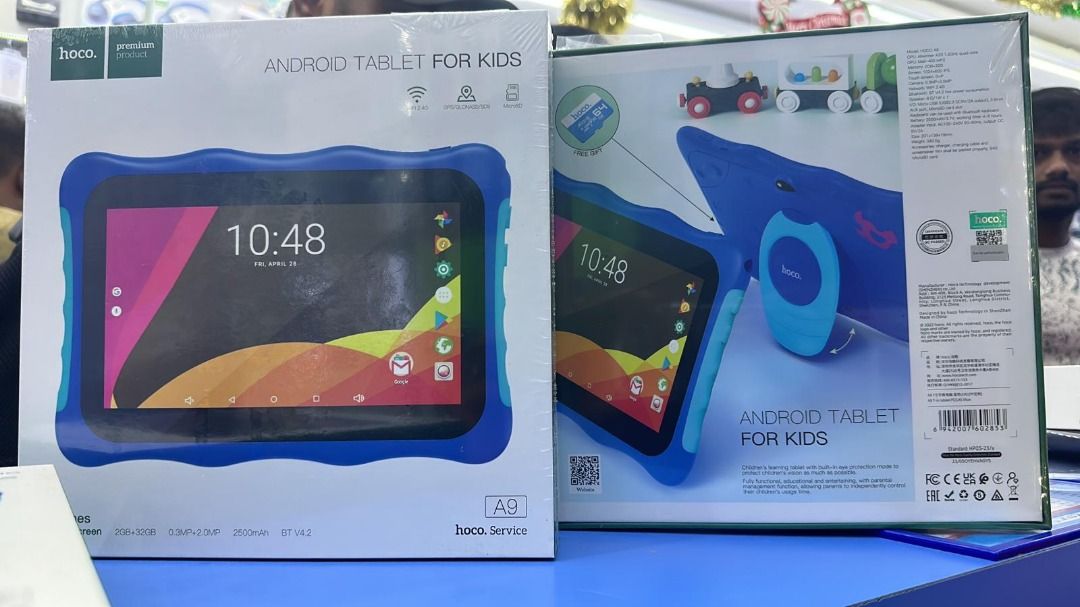 Hoco A9 Kids Tab (7 Inch) Blue 32 GB, Mobile Phones & Gadgets, Tablets ...