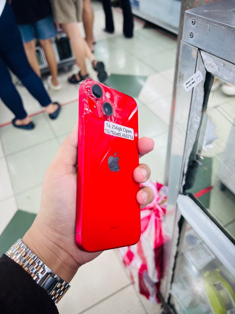 Iphone 14 256gb 100% bh fu (Category: iPhone 14 Series) located in San Juan City. Submitted by javedsgadgetshop (Listing ID 1274077325, Image 3). Description: OPEN FOR INSTALLMENT VIA CREDIT CARD/GGIVES & SWAP/TRADE-IN! WE BUY AND SELL ( ANYKINDS OF UNIT BINIBILI PO NAMIN)! PTPA : Padelete po f bawal Read ❗️Onhand ‼️ Iphone 14 •256gb •NTC Variant •100% batt health •Factory Unlock •95% Smoothness •No hidden issue | No Repaired •100% Authentic | No