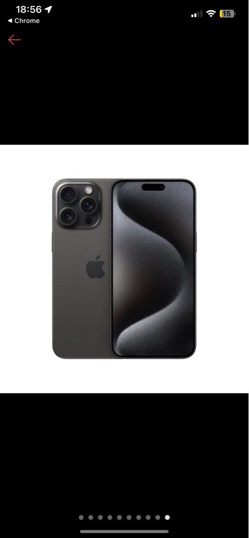 Apple iPhone 15 Pro Max (512 GB) - Black Titanium