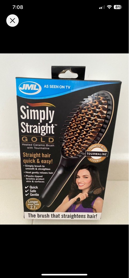 JML hair straightener Beauty Personal Care Hair on Carousell