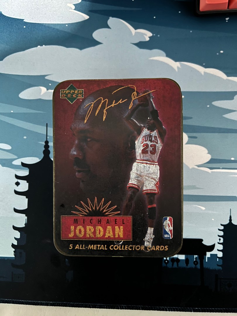 michael jordan all metal collector cards