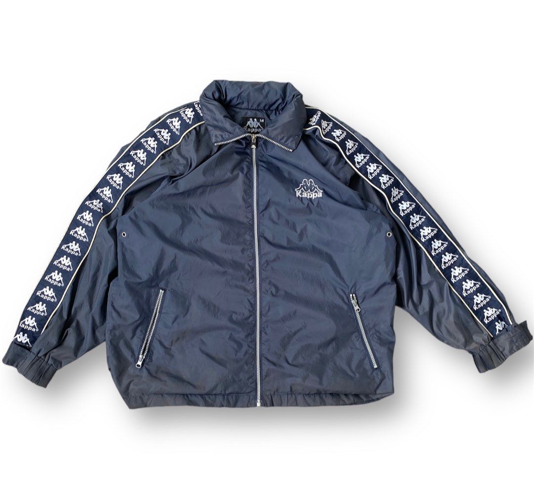 Kappa SideTape Windbreaker Men s Fashion Coats Jackets and