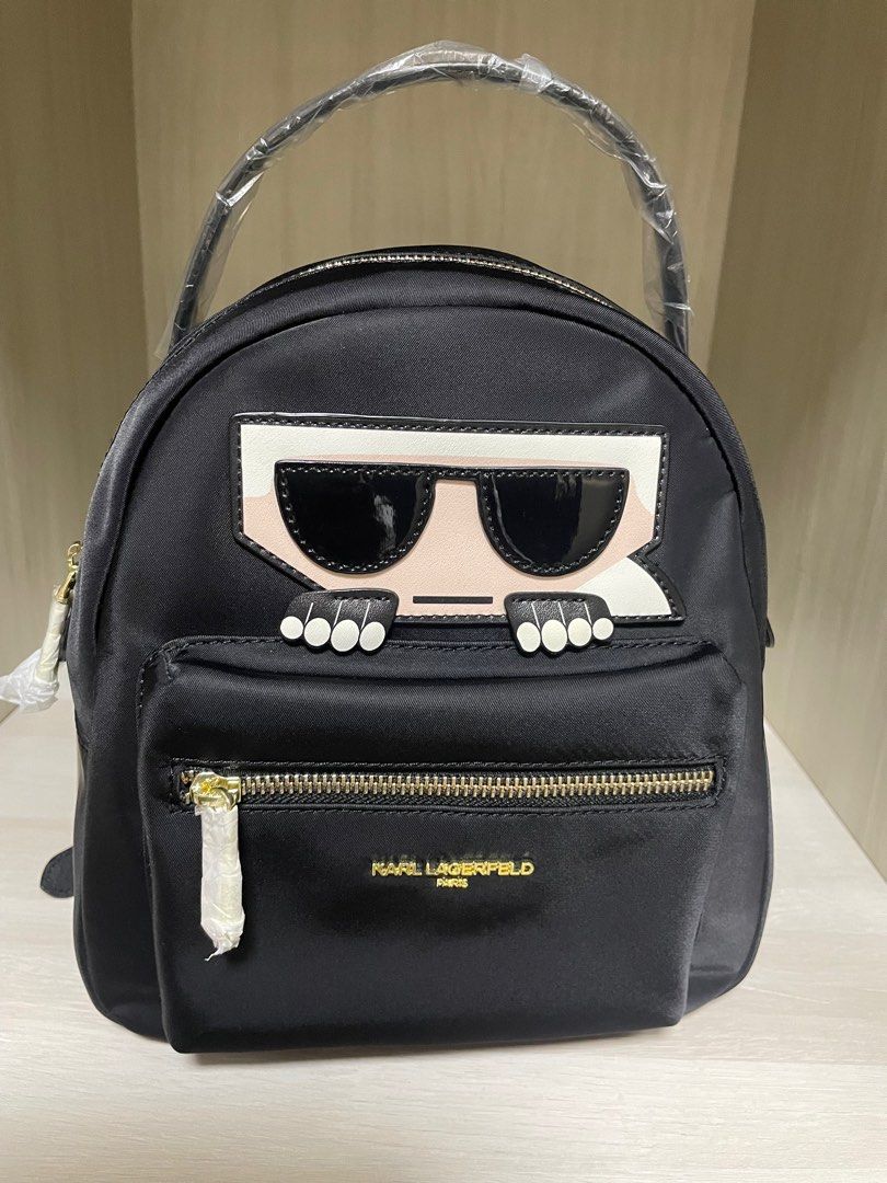 Karl lagerfeld shop backpack with bow