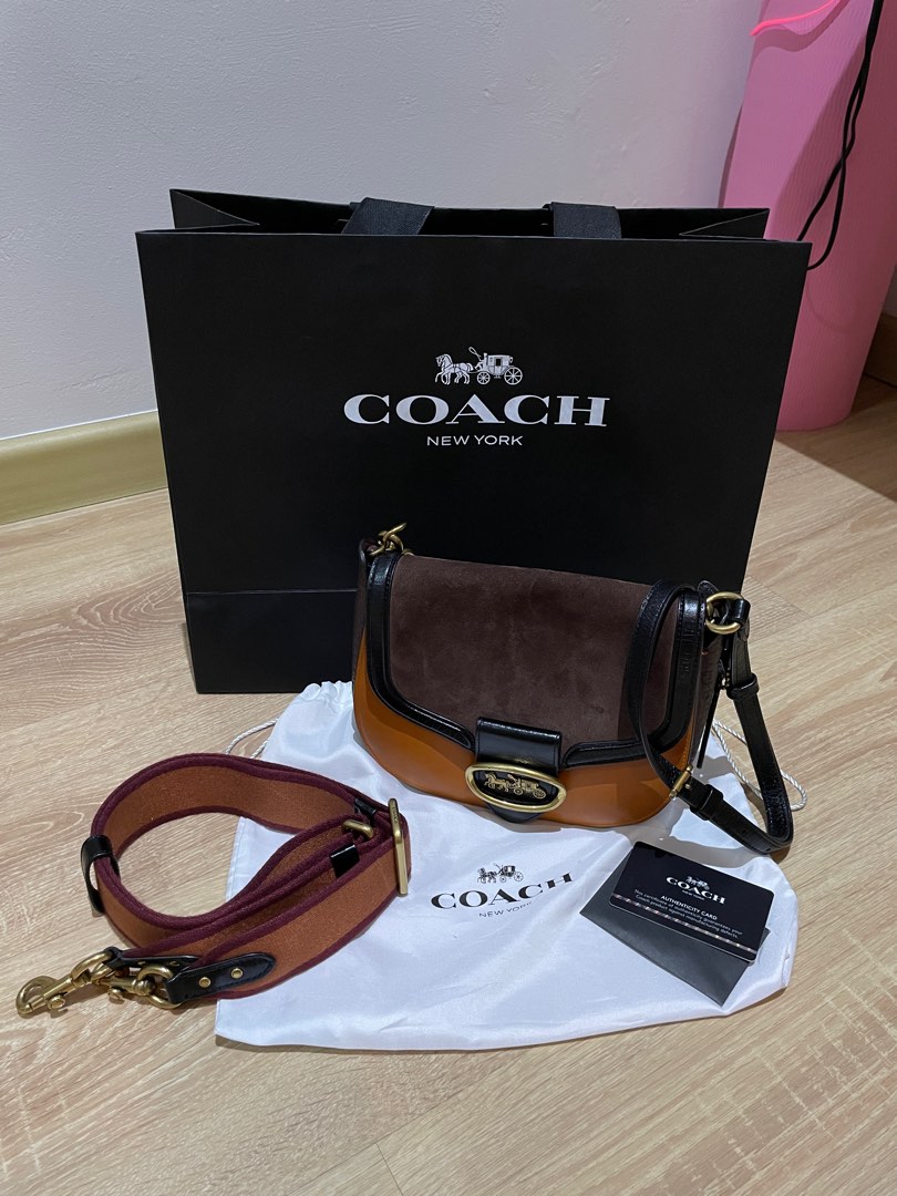 Kat saddle new arrivals bag coach