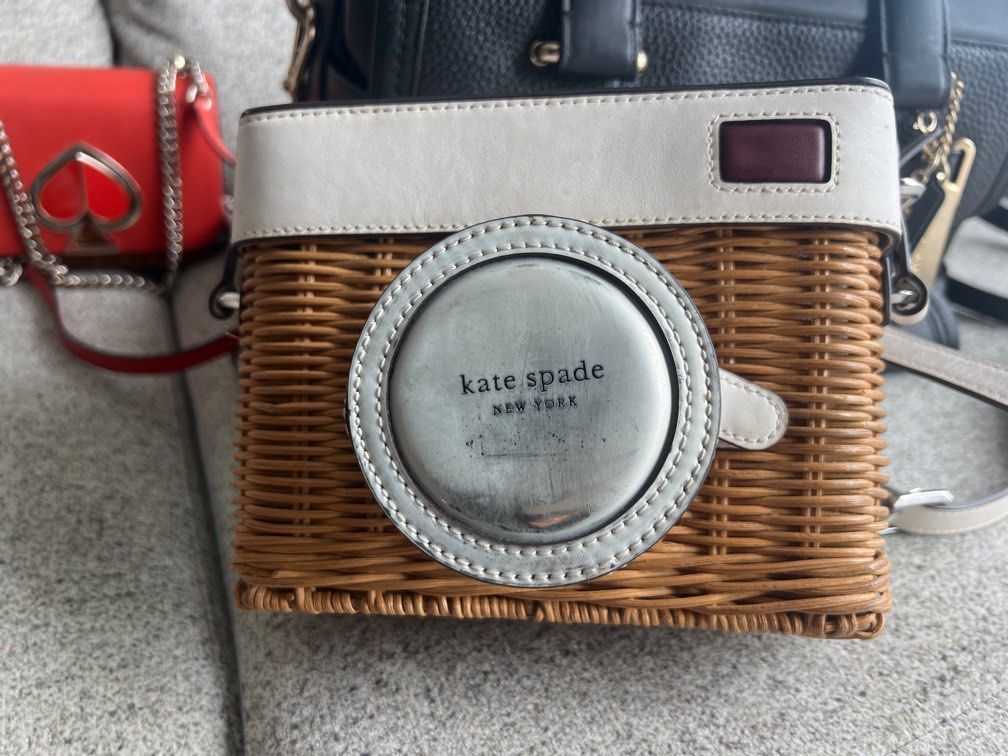 KATE SPADE CROSSBODY CAMERA BAG, Women's Fashion, Bags & Wallets,  Cross-body Bags on Carousell