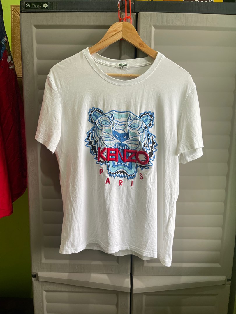 Kenzo Paris size 18x25 small on Tag luxury Tshirt Women s