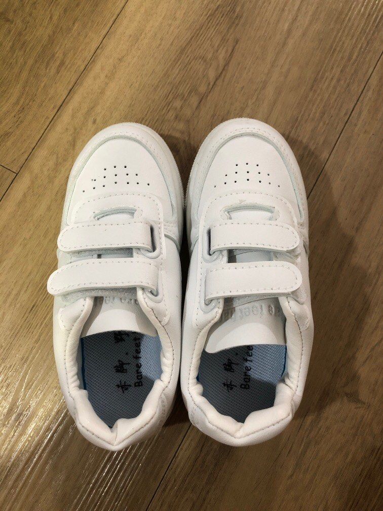 White leather shoes for hotsell kids