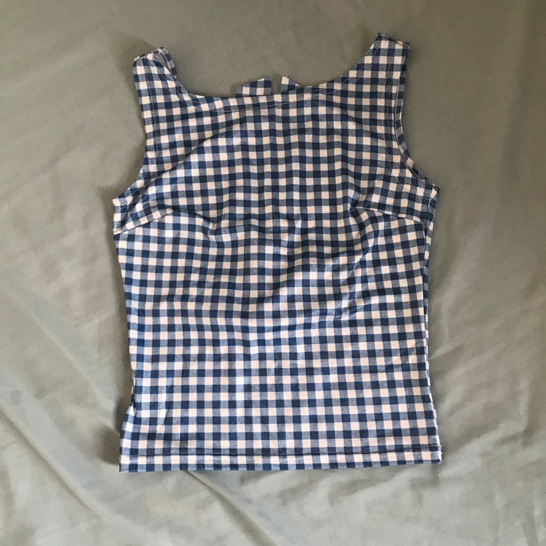 Korean Top, Women's Fashion, Tops, Sleeveless on Carousell