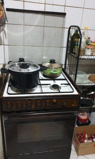 La Germania Vintage Gas Range 3 and 1 electric stove  with gas oven