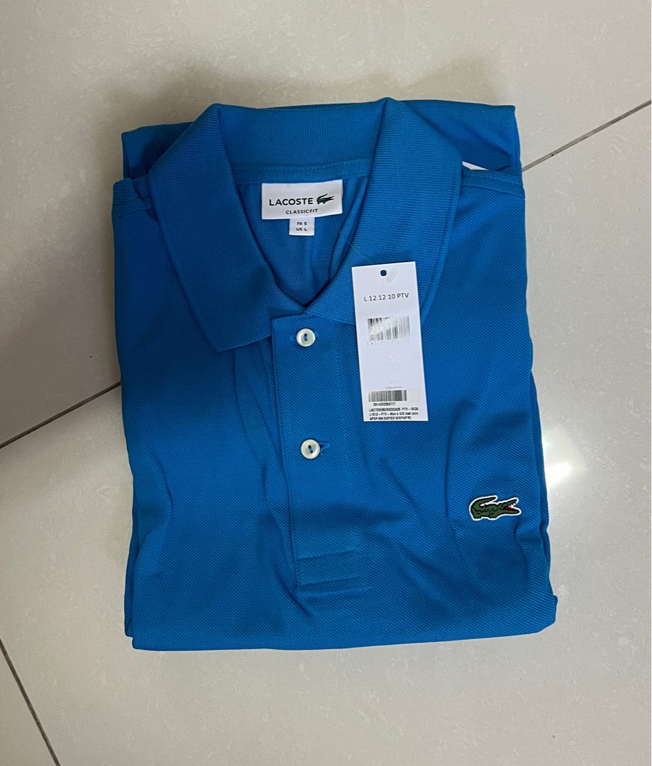 Lacoste Classic Fit Polo Tee, Men's Fashion, Tops u0026 Sets, Tshirts u0026 Polo  Shirts on Carousell