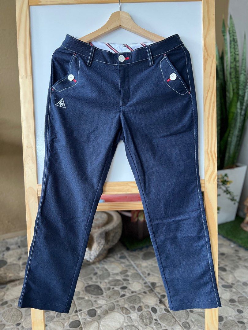 Le Coq Sportif Golf Collection Pants Men s Fashion Bottoms Trousers on Carousell