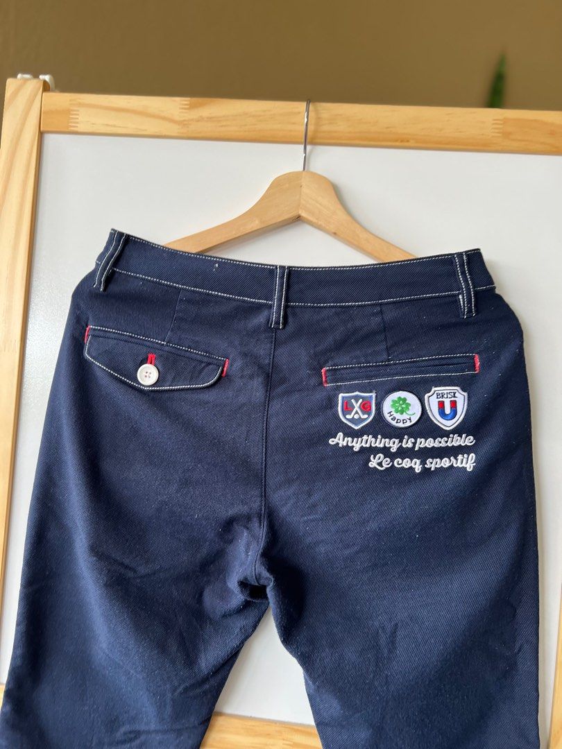 Le Coq Sportif Golf Collection Pants Men s Fashion Bottoms Trousers on Carousell