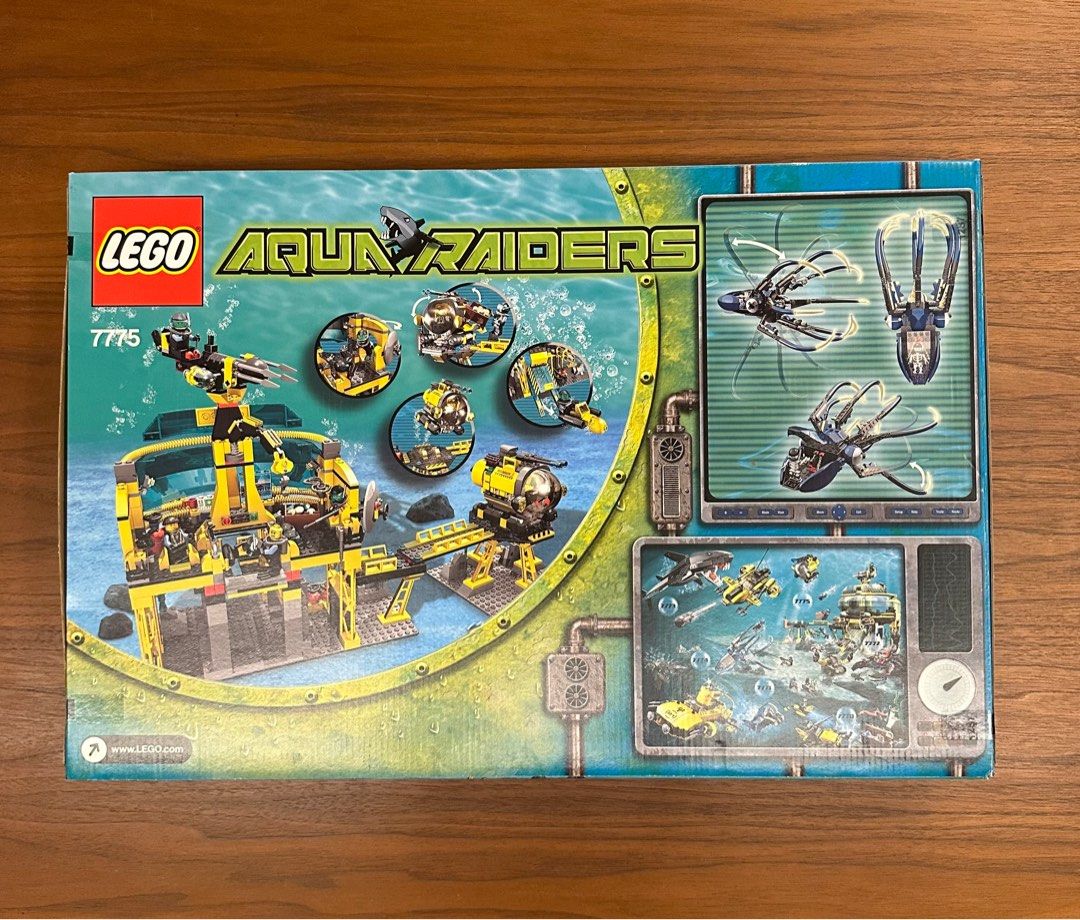 Lego aqua raiders 7775 best sale