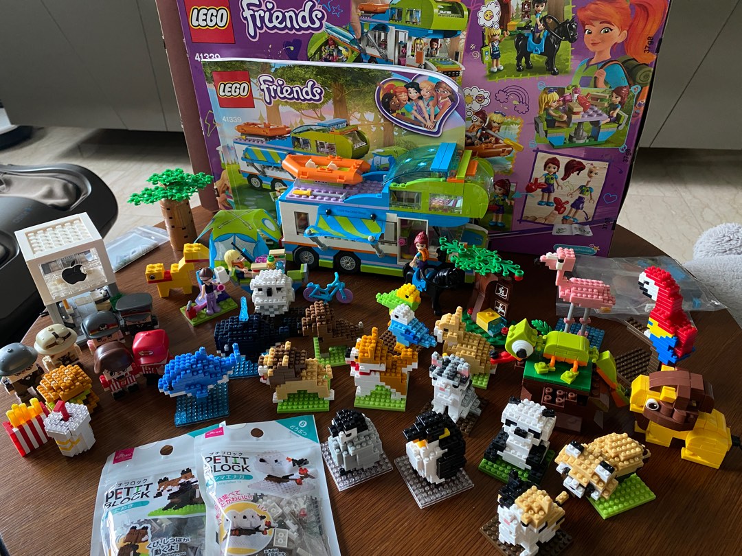Lego Friends Picnic bus with box Hobbies Toys Toys Games on Carousell