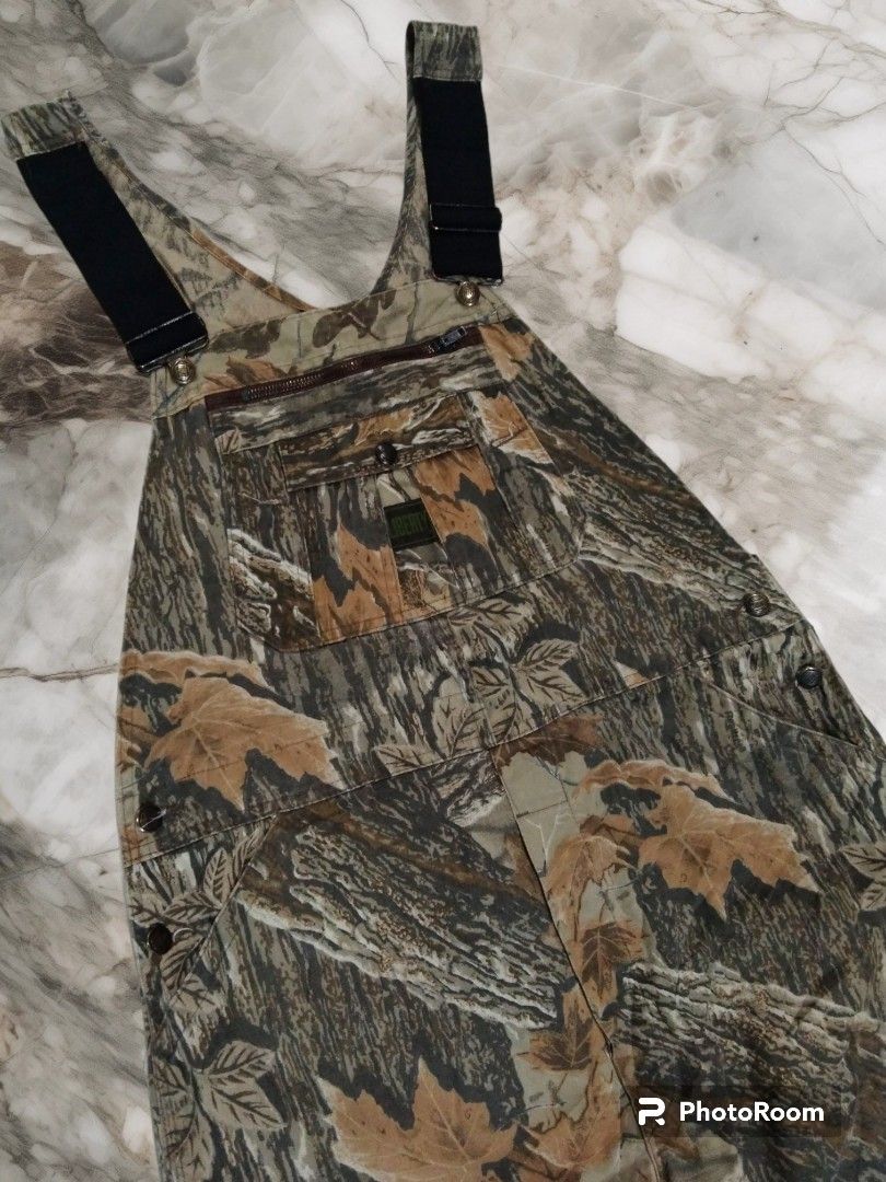 Liberty camouflage shop bib overalls
