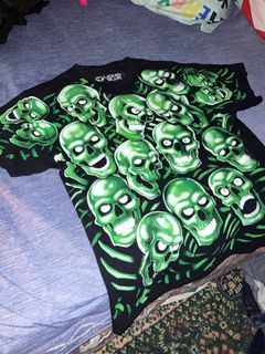 Liquid blue skull deals pile hoodie