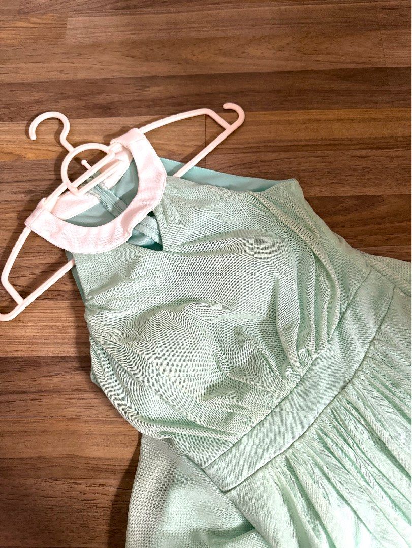 Chiffon mint green dress online