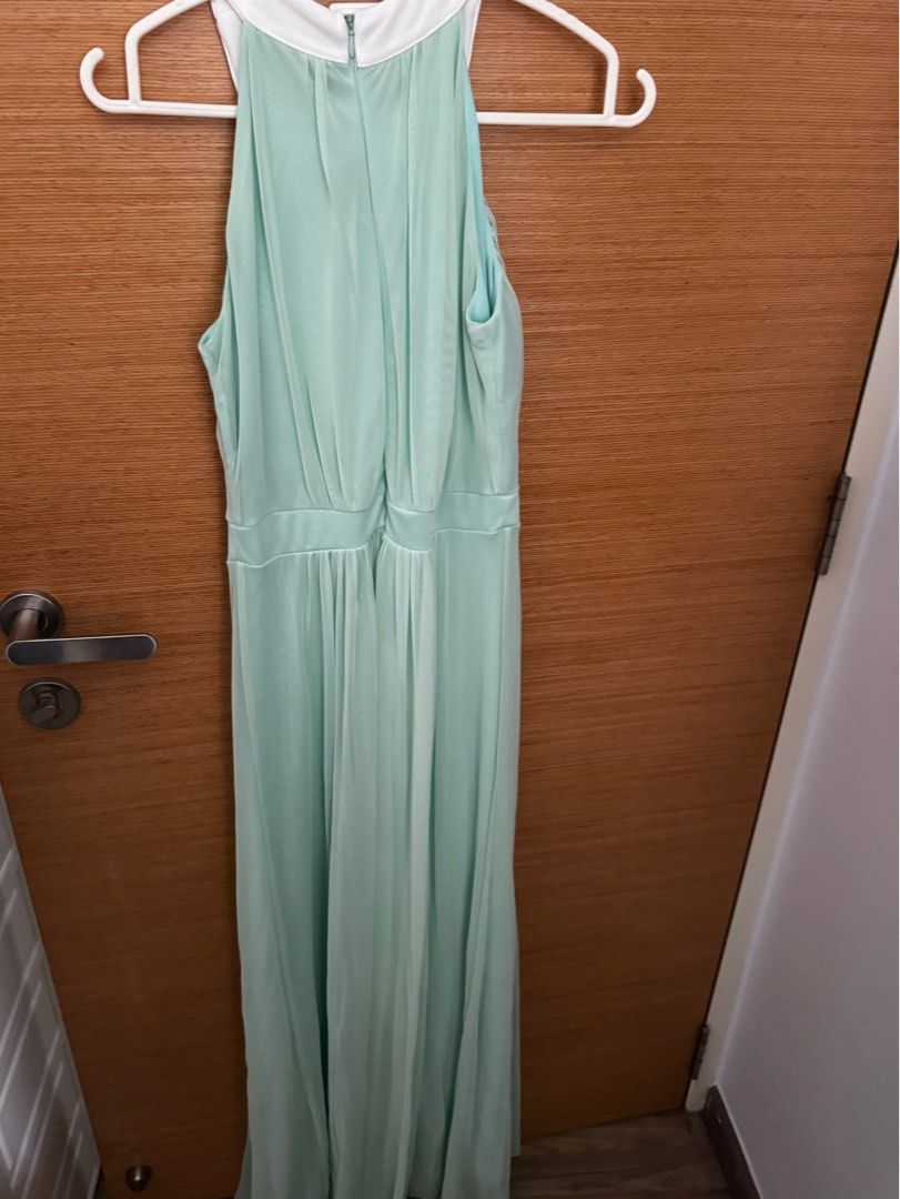 Chiffon mint clearance green dress