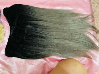 Long Straight Clip On Hair Extensions