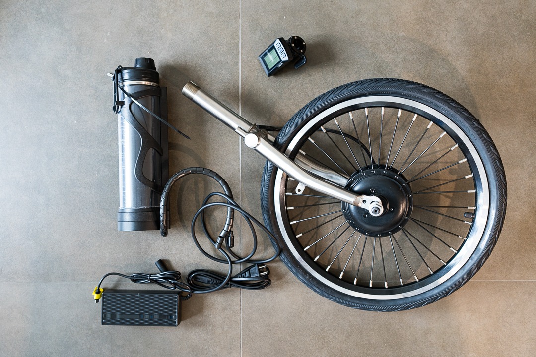 LVBU Ebike conversion kit latest model KF30S 16 inch, rim brake