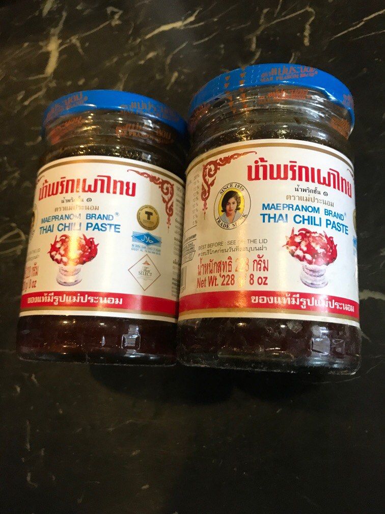 Maepranom Brand Thai Chili Paste, Food & Drinks, Spice & Seasoning on