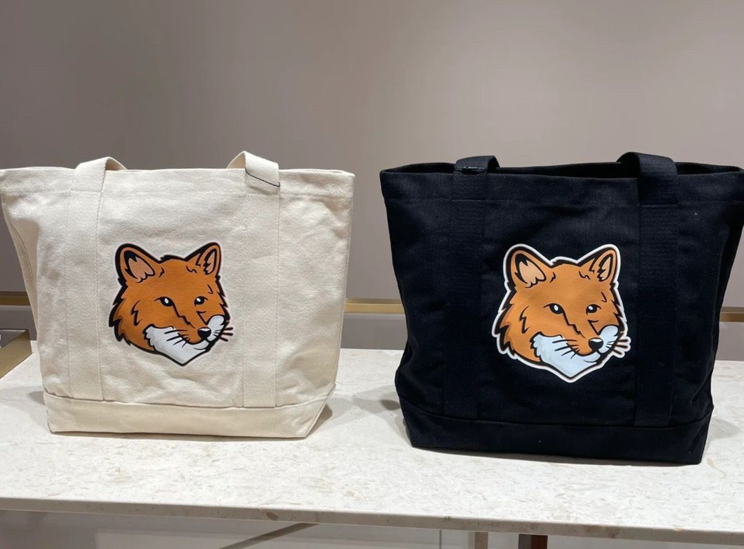 Fox tote bag on sale