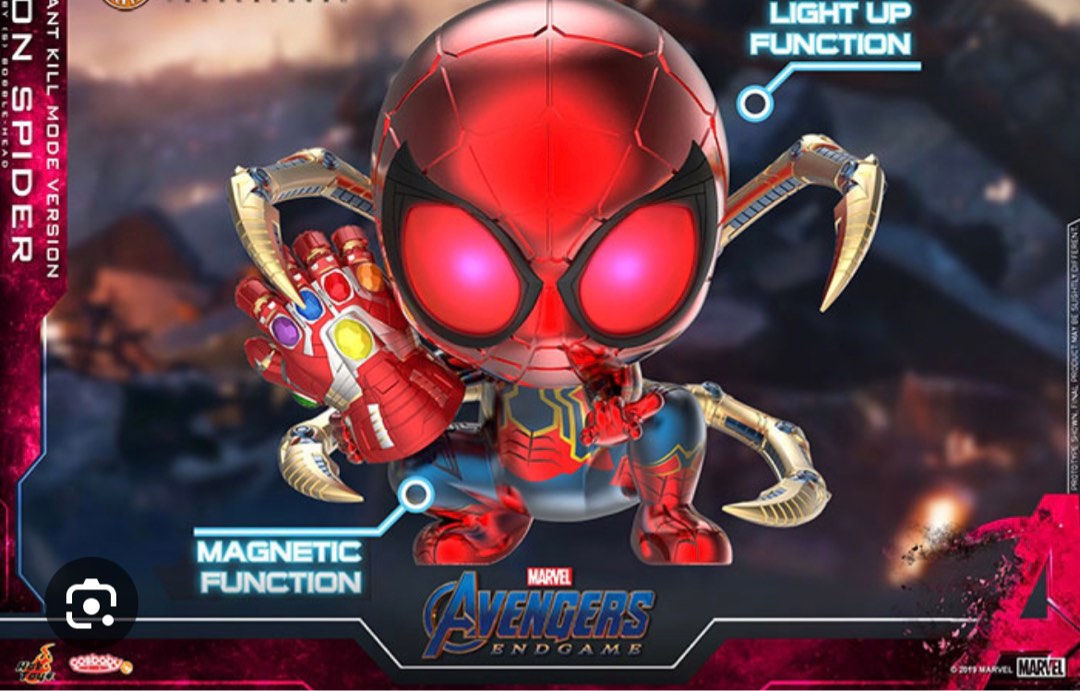 Hot toys iron spider cosbaby store