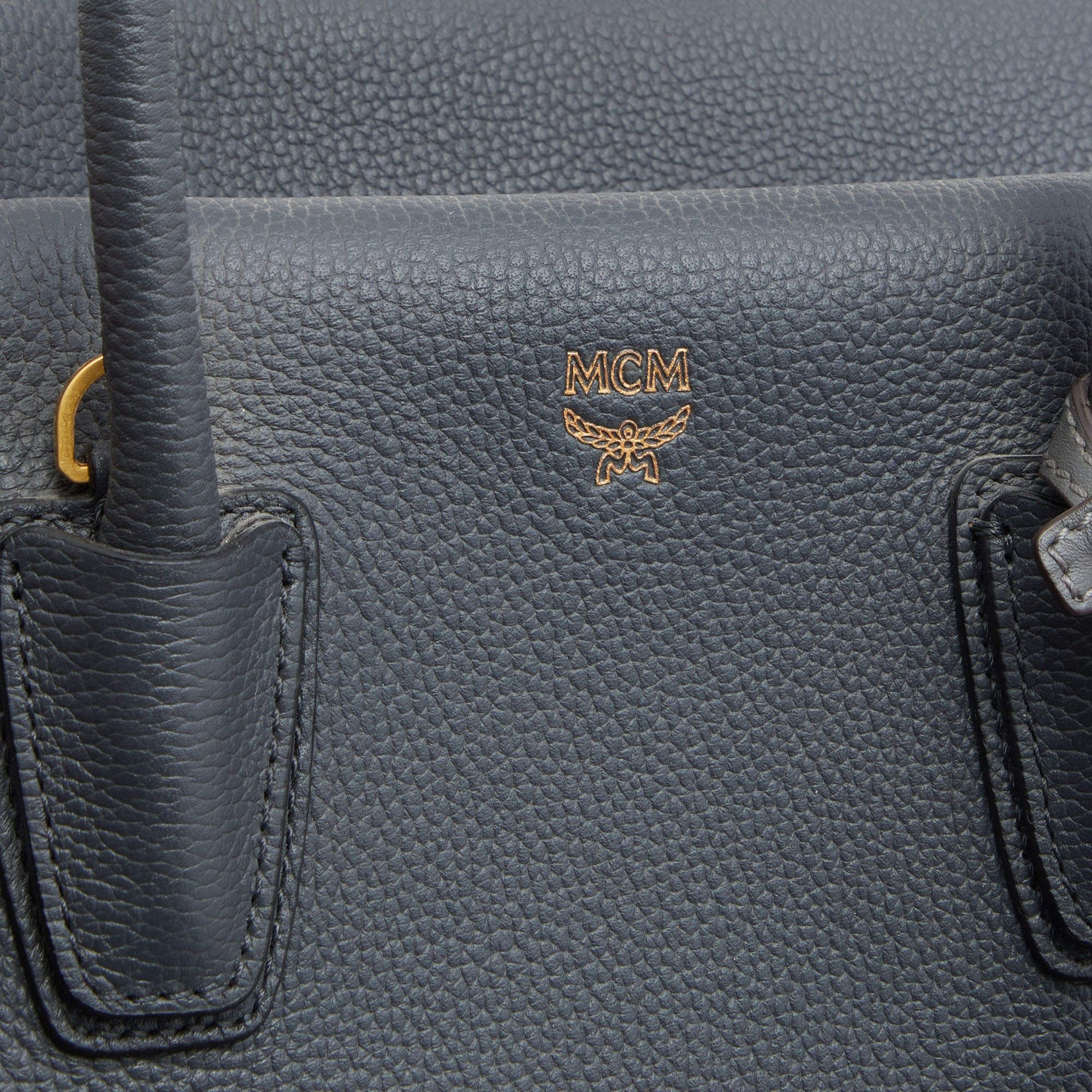 Mcm milla tote large black new arrivals